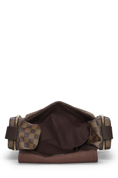 Louis Vuitton,  Damier Ebene Melville Messenger, Brown