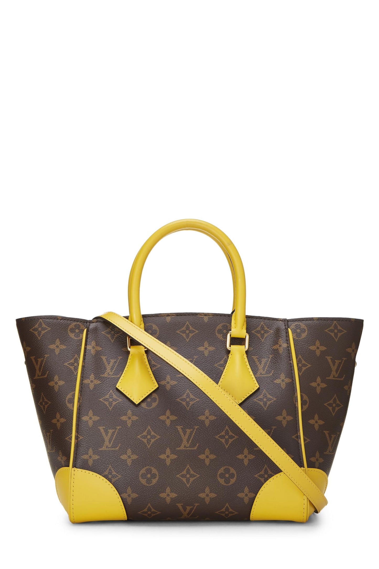 Louis Vuitton,  Yellow Monogram Canvas Phenix PM, Yellow