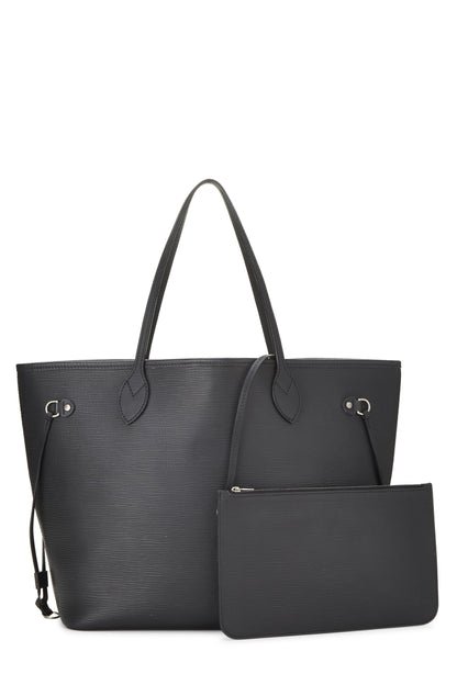 Louis Vuitton,  Black Epi Neo Neverfull MM, Black