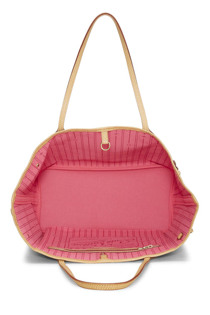 Louis Vuitton,  Stephen Sprouse x Louis Vuitton Monogram Canvas Roses Neverfull MM, Brown