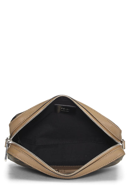 Fendi,  Brown Zucca Coated Canvas Camera Bag Medium, Brown