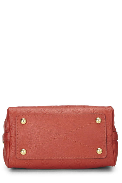 Louis Vuitton,  Orient Monogram Empreinte Speedy Bandouliere 25, Orange