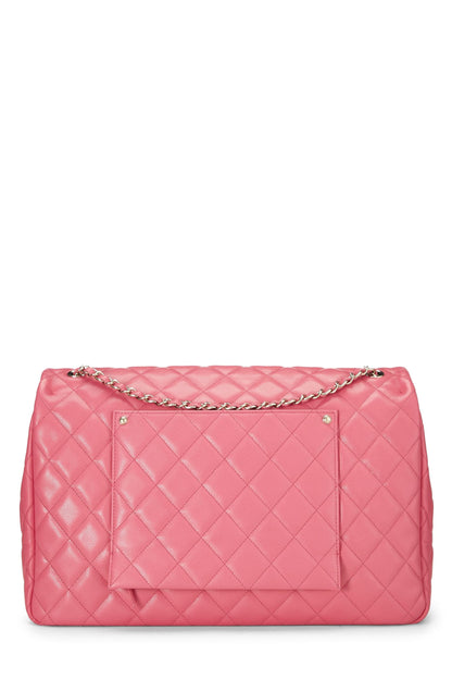 Chanel,  Pink Caviar Half Flap XL, Pink
