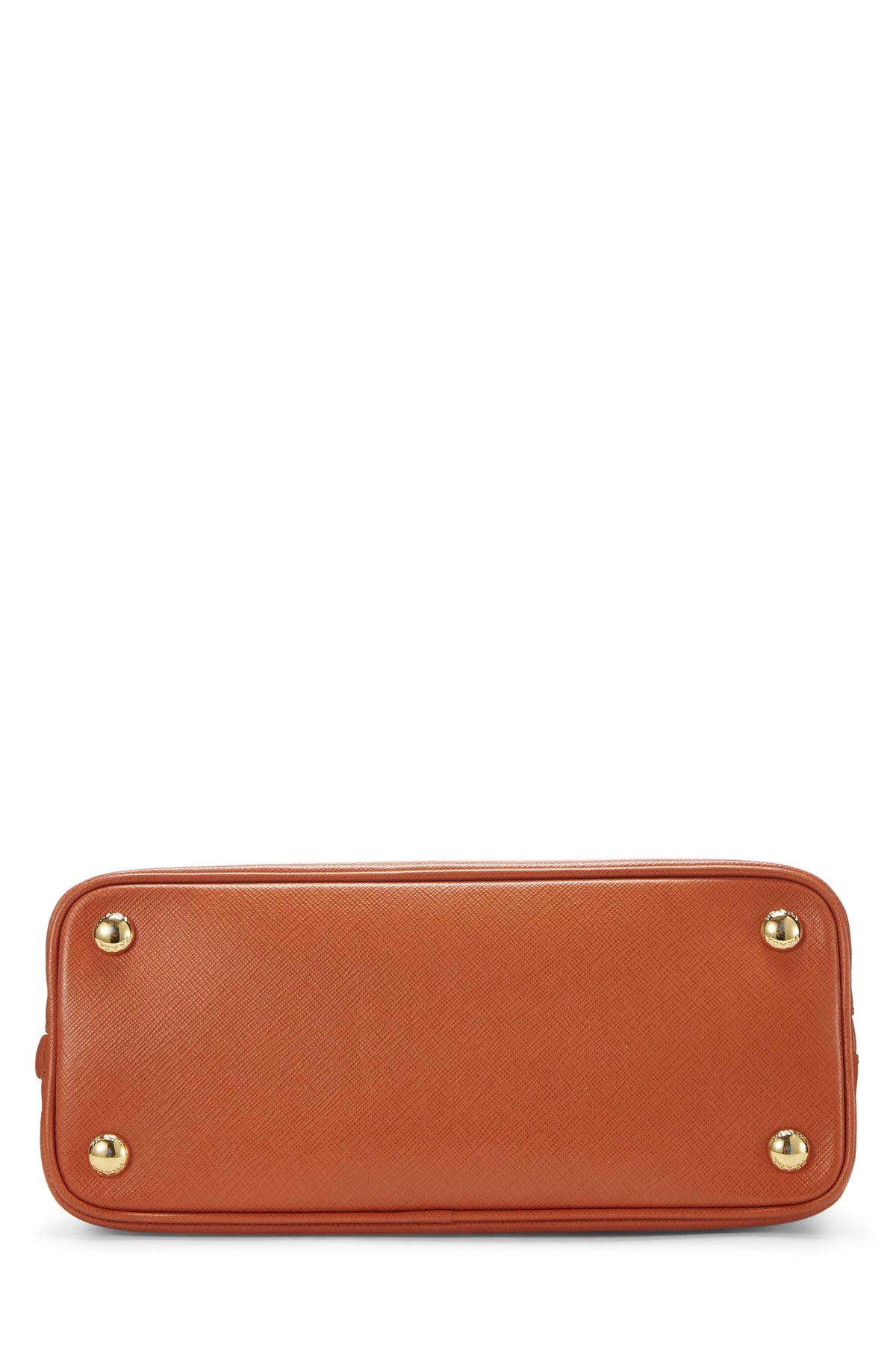 Prada,  Orange Saffiano Promenade Small, Orange