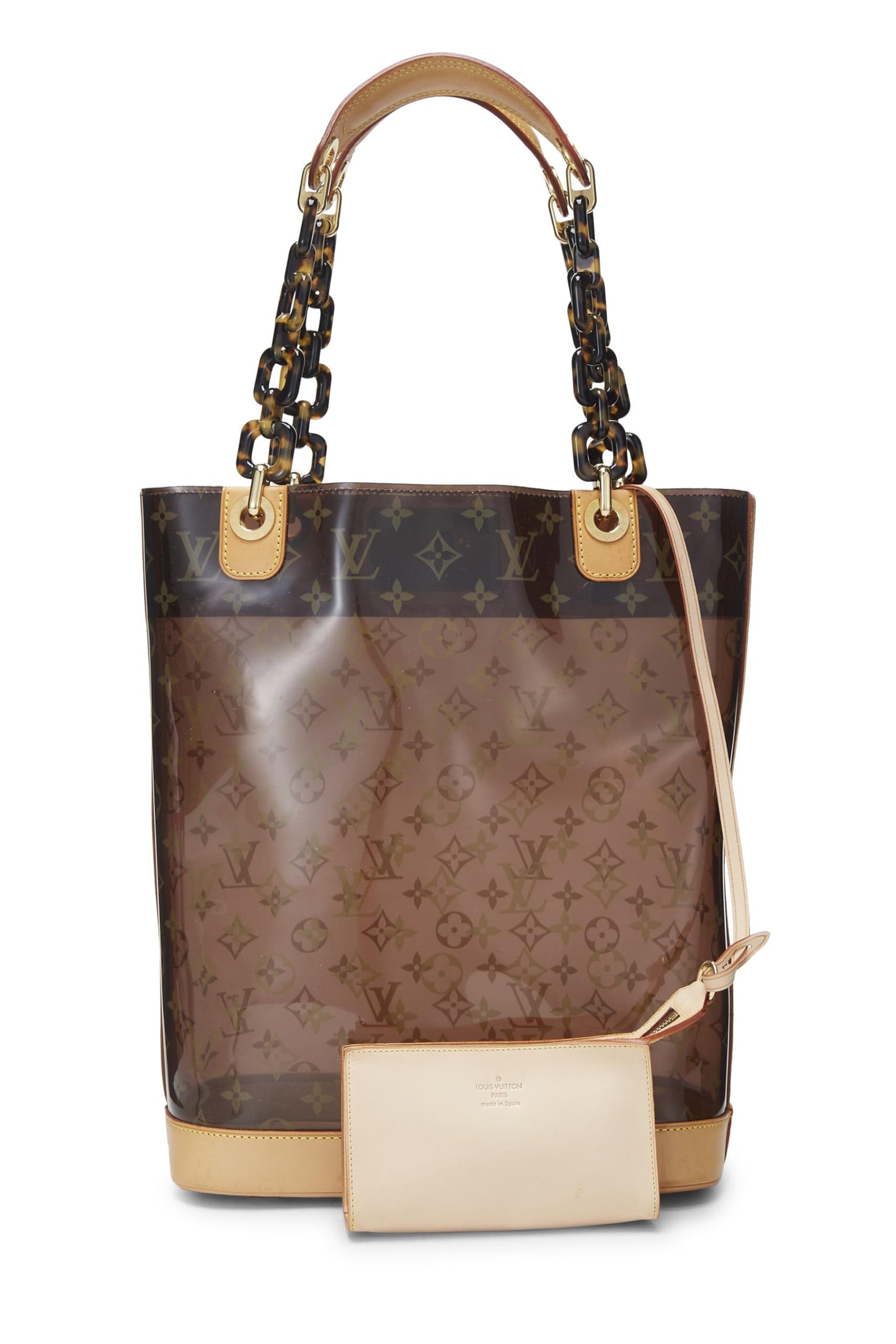 Louis Vuitton,  Monogram Ambre Vinyl Cabas MM, Brown
