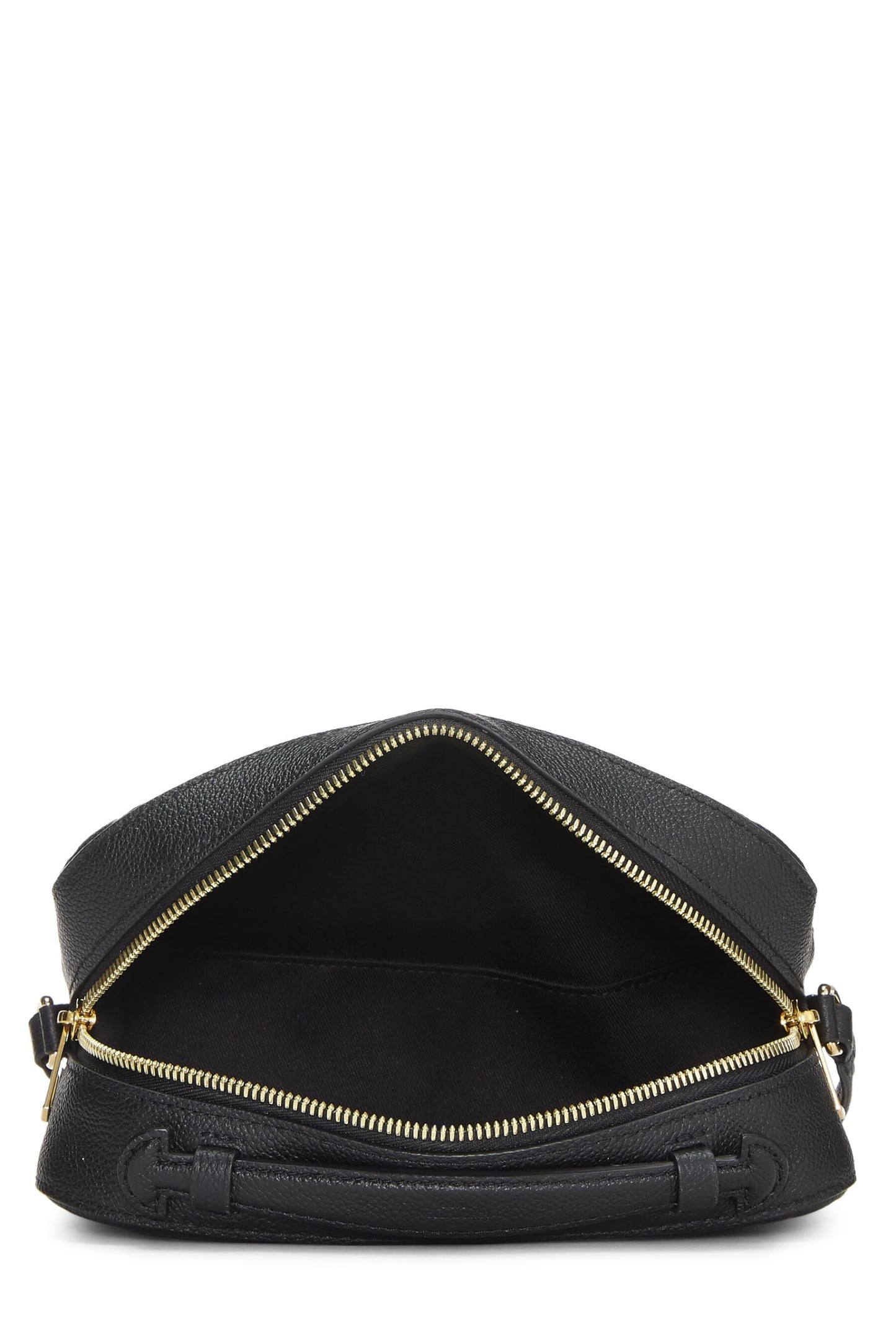 Louis Vuitton,  Black Monogram Empreinte Saintonge, Black
