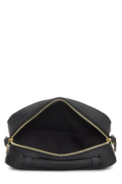Louis Vuitton,  Black Monogram Empreinte Saintonge, Black