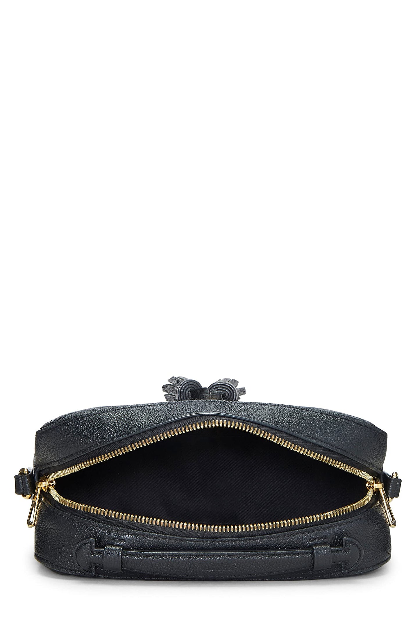 Louis Vuitton,  Black Monogram Empreinte Saintonge, Black