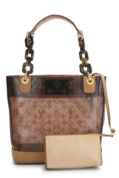 Louis Vuitton,  Monogram Ambre Vinyl Cabas PM, Brown