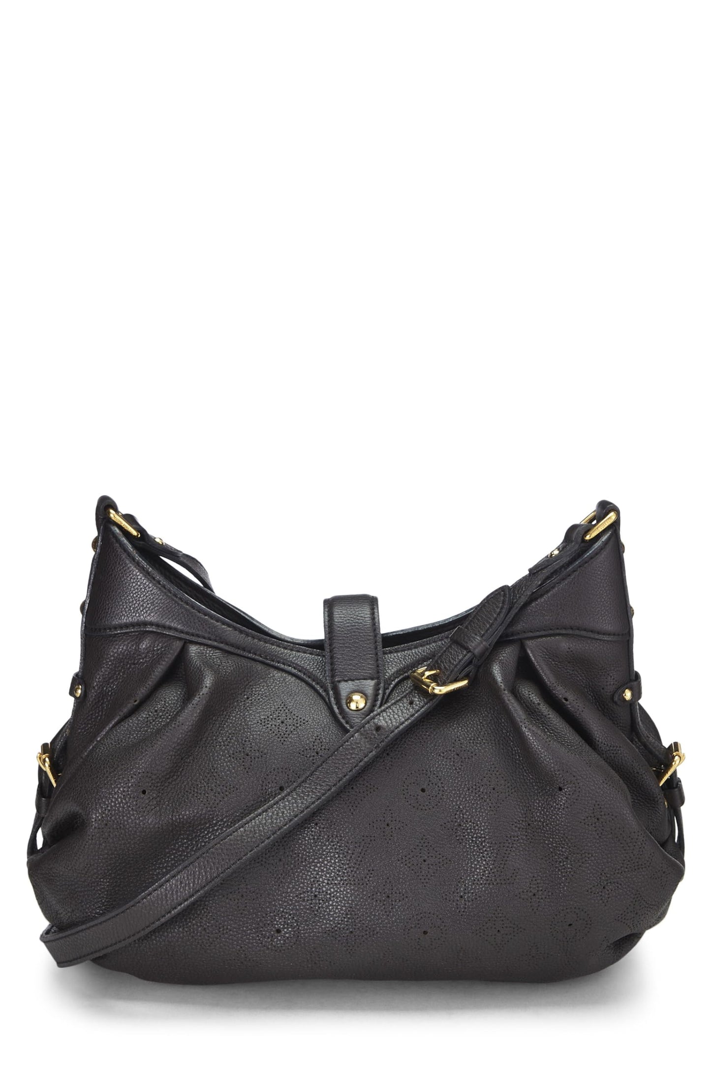 Louis Vuitton,  Brown Monogram Mahina Leather XS, Brown