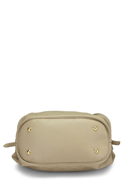 Louis Vuitton,  Beige Monogram Mahina Large, Beige