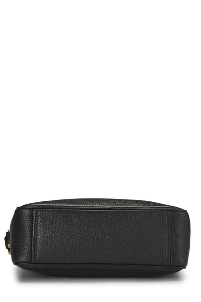 Prada,  Black Vitello Daino Camera Bag, Black