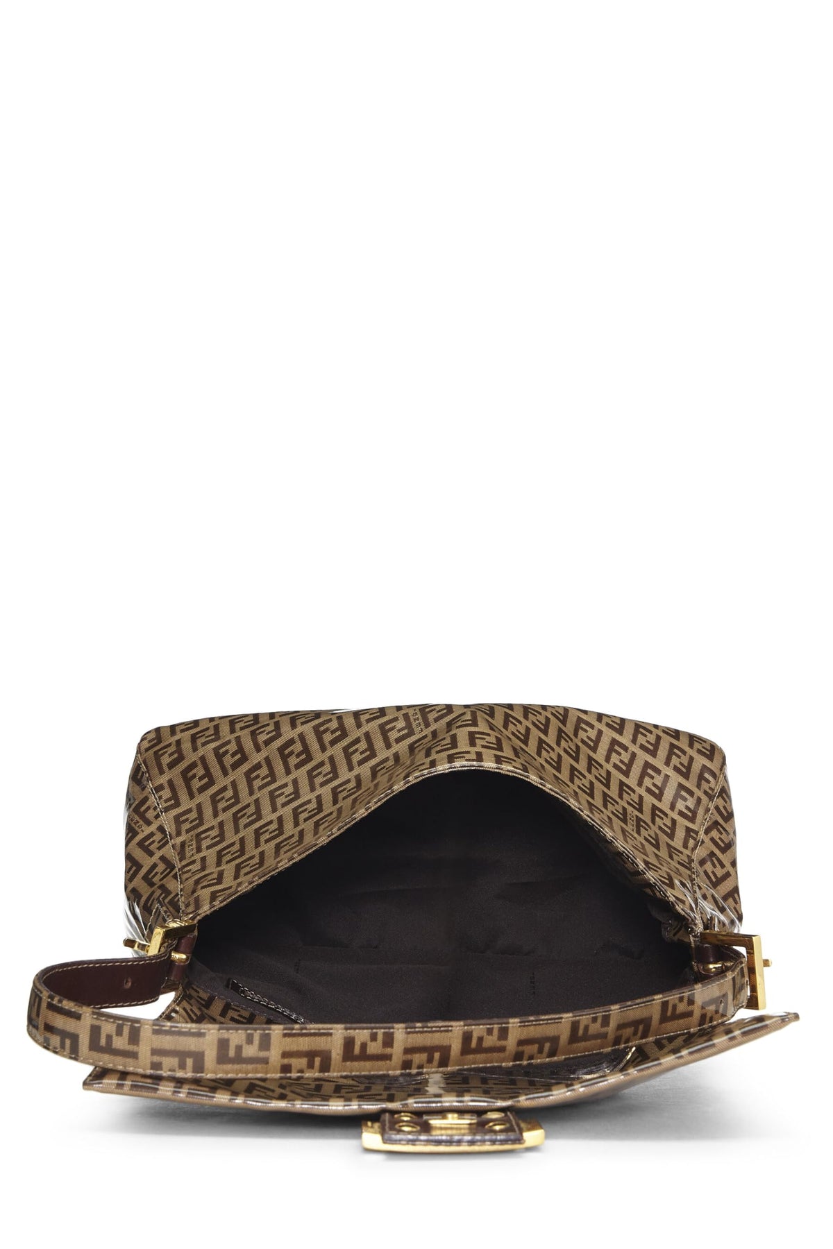 Fendi,  Brown Zucchino Vinyl Mama, Brown