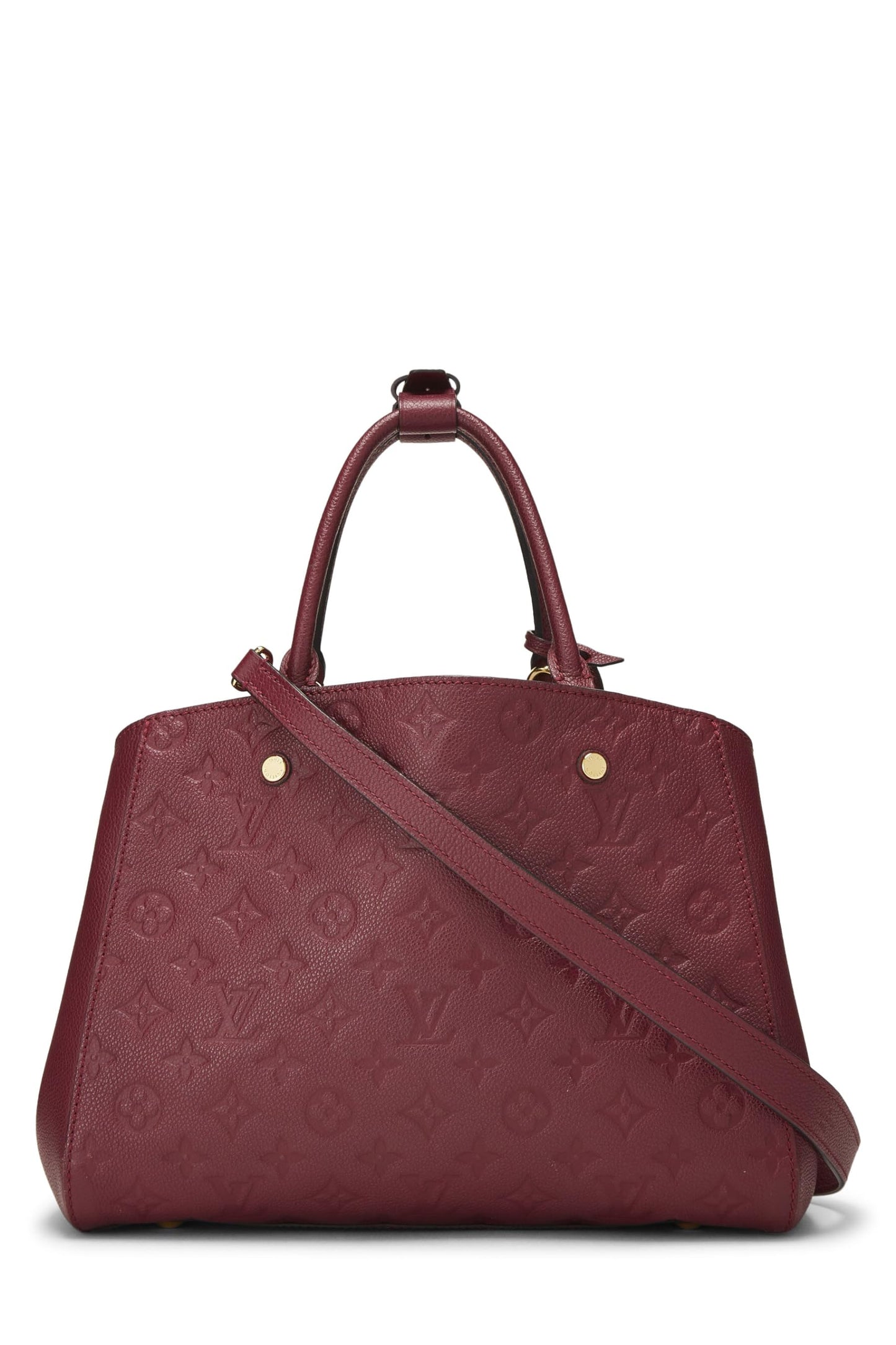 Louis Vuitton,  Aurore Monogram Empreinte Montaigne MM, Purple