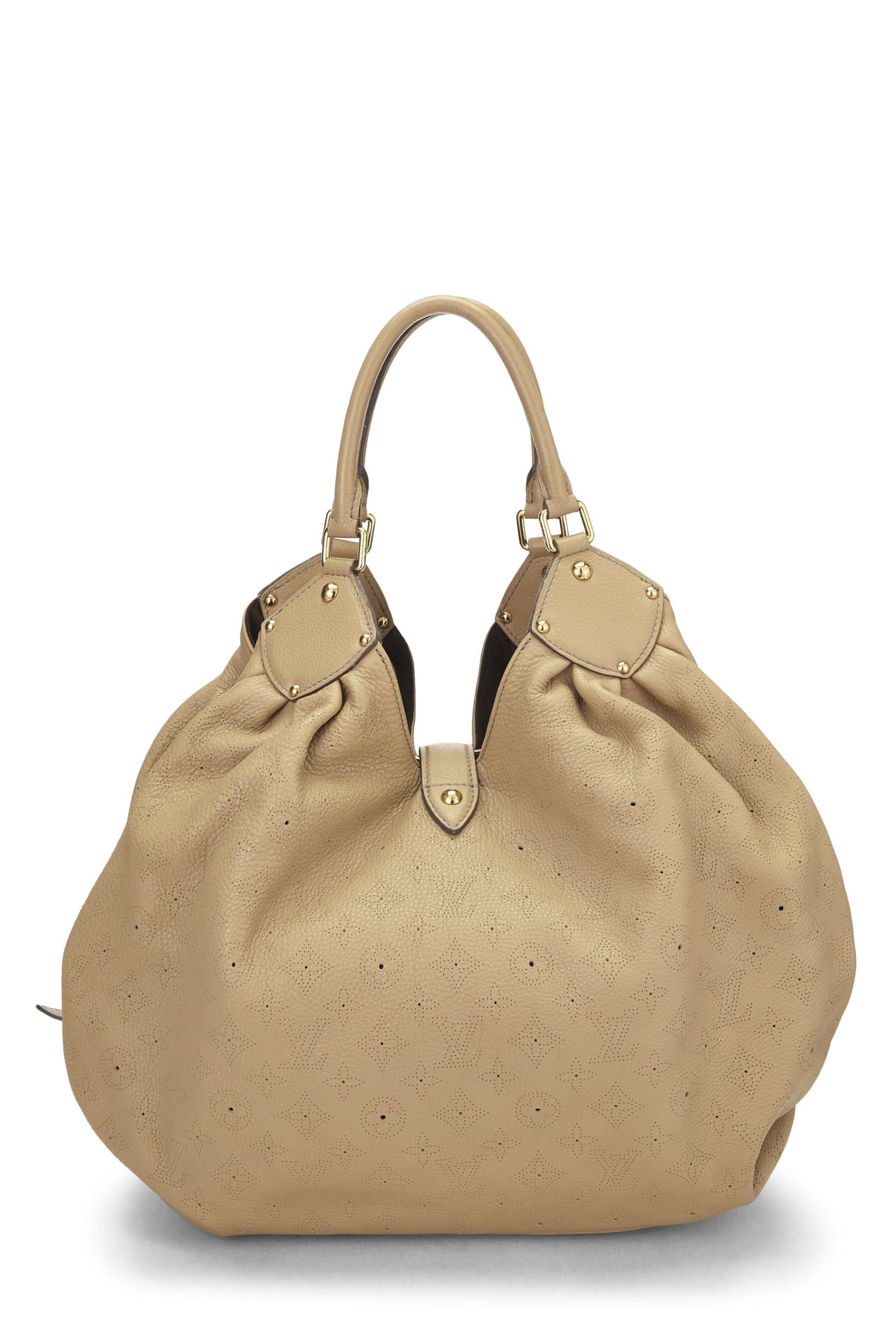 Louis Vuitton,  Beige Monogram Mahina XL, Beige