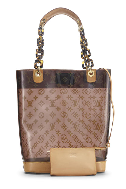 Louis Vuitton,  Monogram Ambre Vinyl Cabas MM, Brown