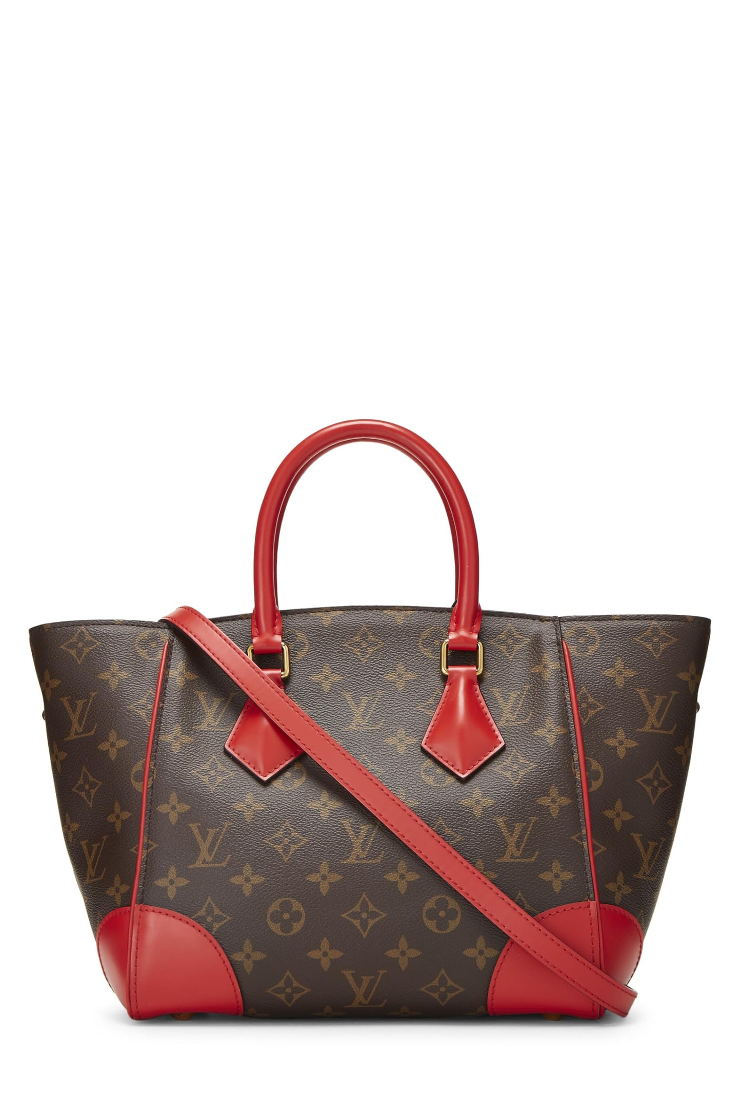 Louis Vuitton,  Red Monogram Canvas Phenix PM, Red