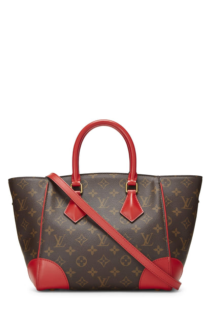 Louis Vuitton,  Red Monogram Canvas Phenix PM, Red