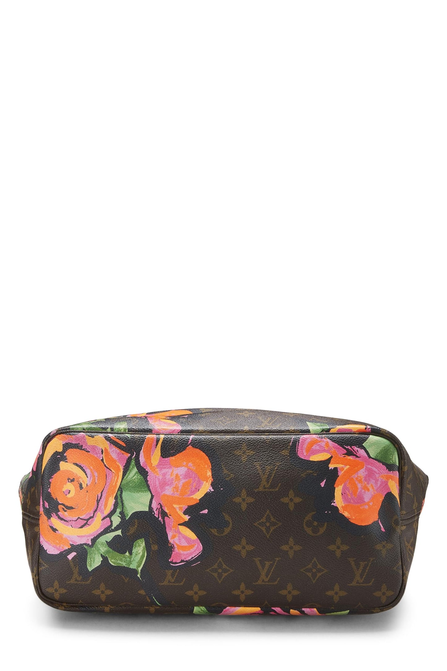 Louis Vuitton,  Stephen Sprouse x Louis Vuitton Monogram Canvas Roses Neverfull MM, Brown