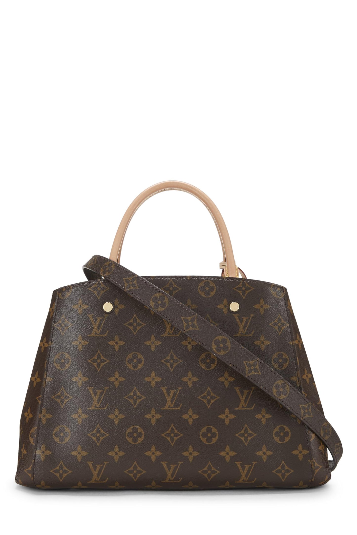 Louis Vuitton,  Monogram Canvas Montaigne MM, Brown