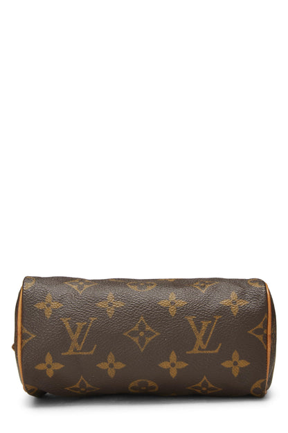 Louis Vuitton,  Monogram Canvas HL Speedy Mini, Brown