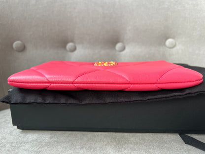 Chanel 19 Pink Small Ocase