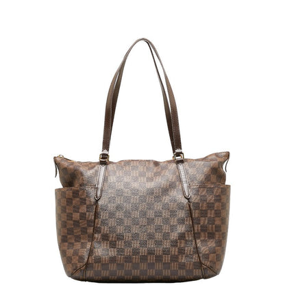 Louis Vuitton Damiere Toilet MM Shoulder Bag N41281 Brown PVC Leather  Louis Vuitton