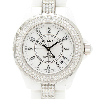 Chanel White Ceramic J12 Watch H1422