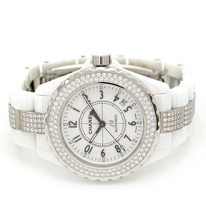 Chanel White Ceramic J12 Watch H1422