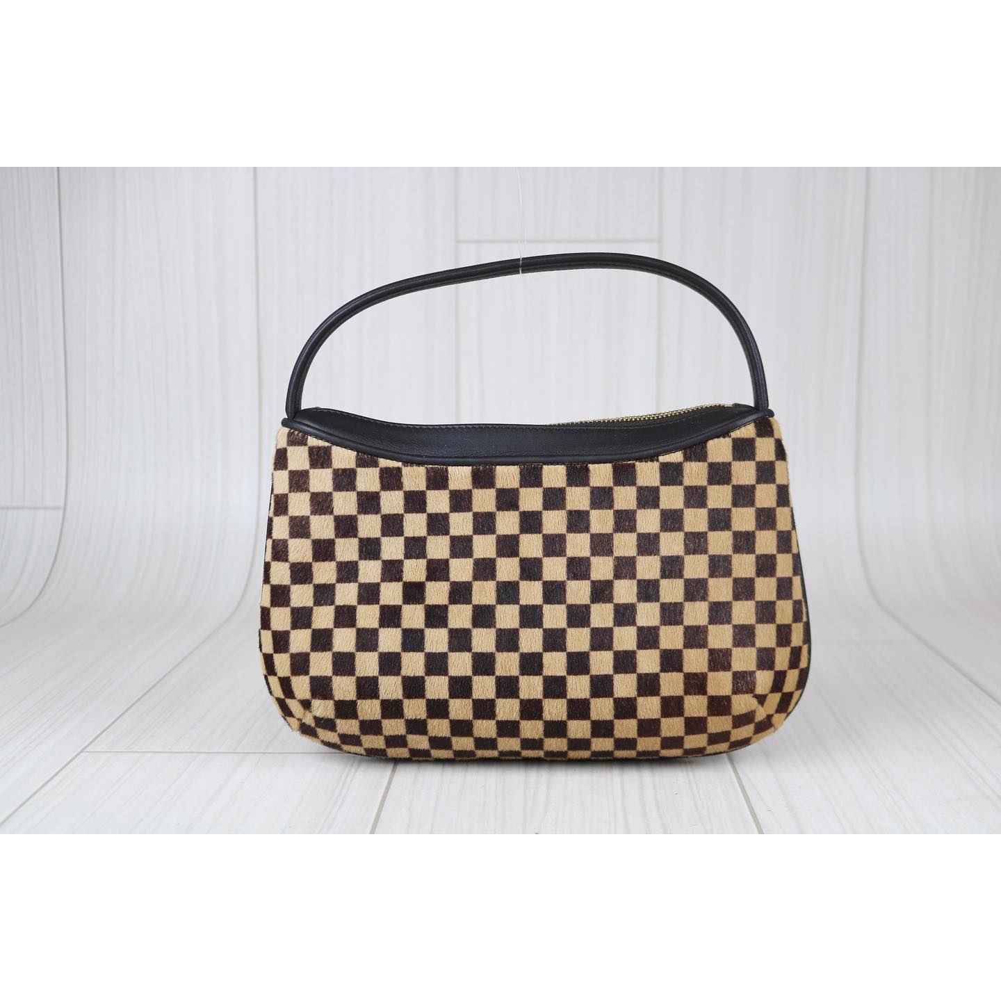 Rank SA ｜   LV Damier Horsehair Handbag  ｜090914