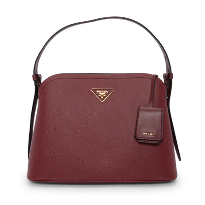 Prada Cerise Saffiano Matinee Bag
