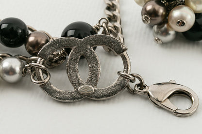 Ceinture argentée Chanel Printemps 2004