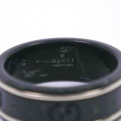 Gucci Icon Black Ceramic Ring Jewelry