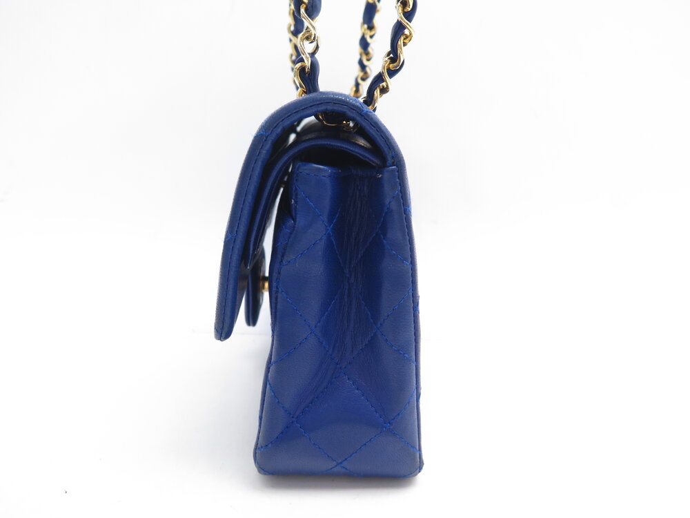 Chanel Classic Timeless Blue Bag