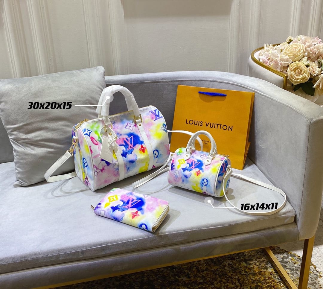 Louis Vuitton Speedy Handbag Sets