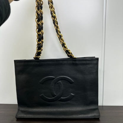 CHANEL | Bags | Black Vintage Chanel Tote LB