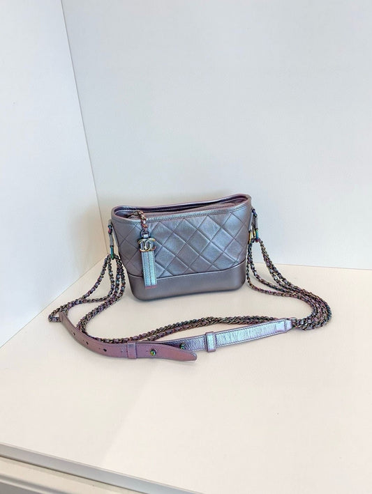 Chanel Gabrielle small bag *cm shining purple