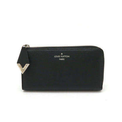 Louis Vuitton  Noir Veau Cachemire Leather Coin Purse/Coin Case