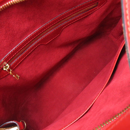 Louis Vuitton Red Leather Lussac shoulder bag