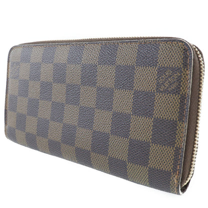 Louis Vuitton Brown Canvas Zippy coin purse wallet accessories