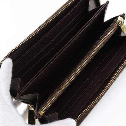 Louis Vuitton Brown Canvas Zippy coin purse wallet accessories