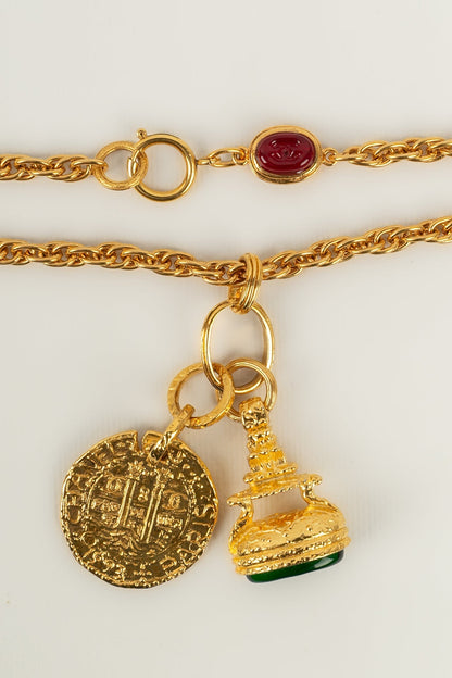 Collier sceau Chanel 1993