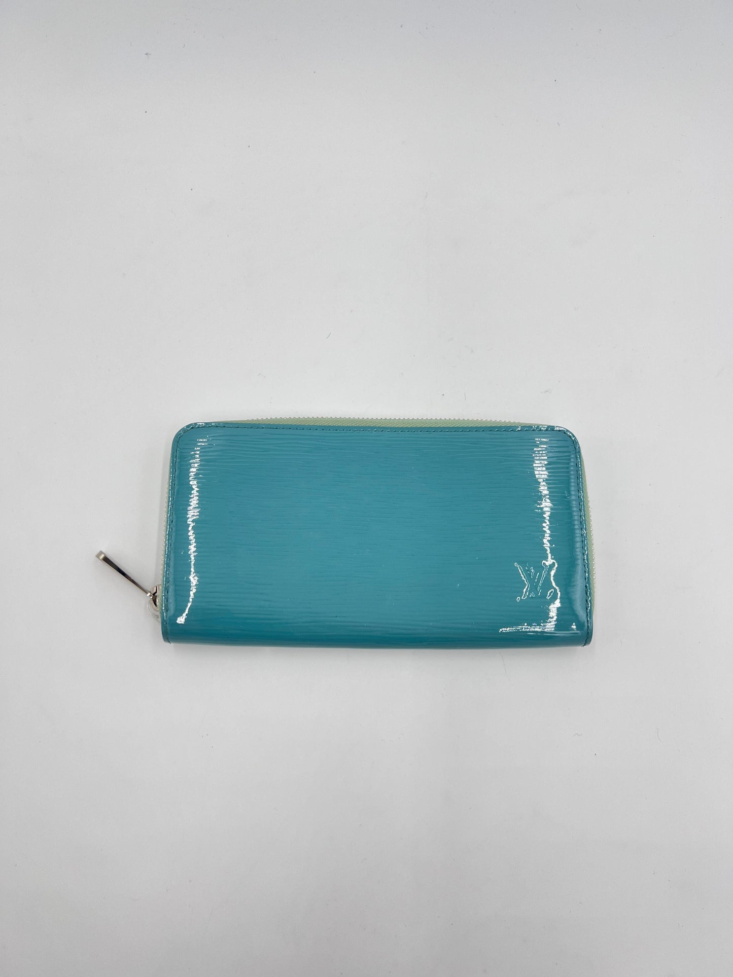 Zippy leather wallet Louis Vuitton Blue in Leather AF998O