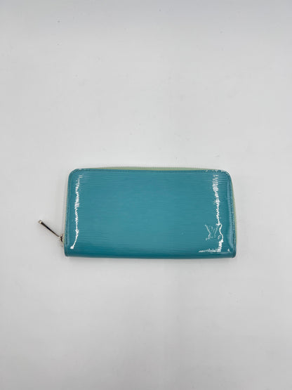 Zippy leather wallet Louis Vuitton Blue in Leather AF998O