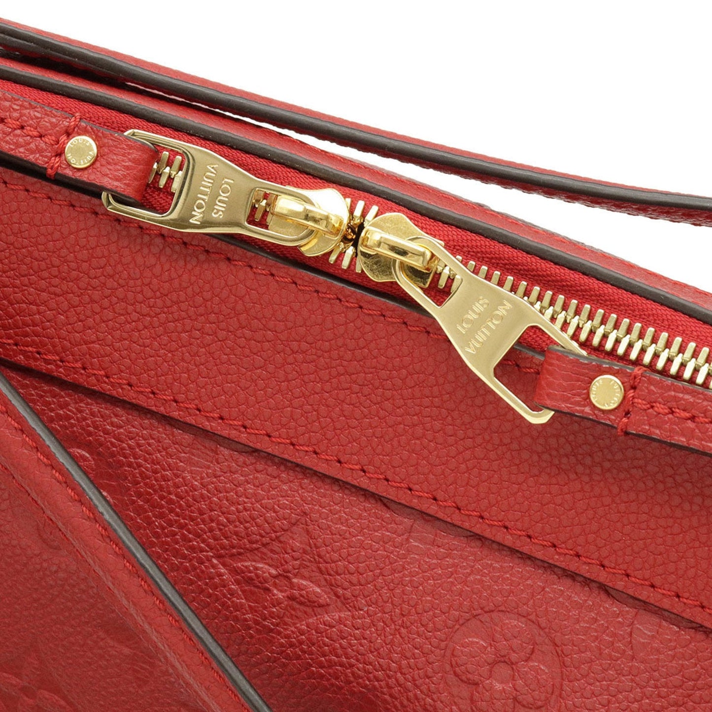 Louis Vuitton Red Canvas Lumineuse shoulder bag