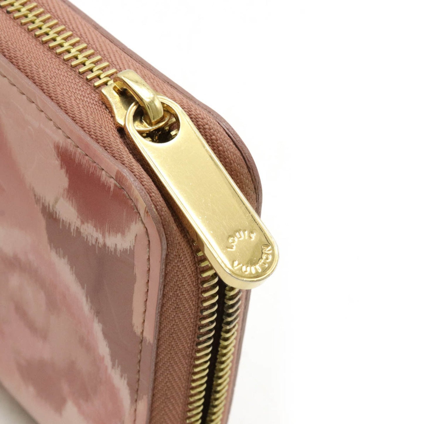 Louis Vuitton Pink Patent leather Zippy wallet wallet accessories