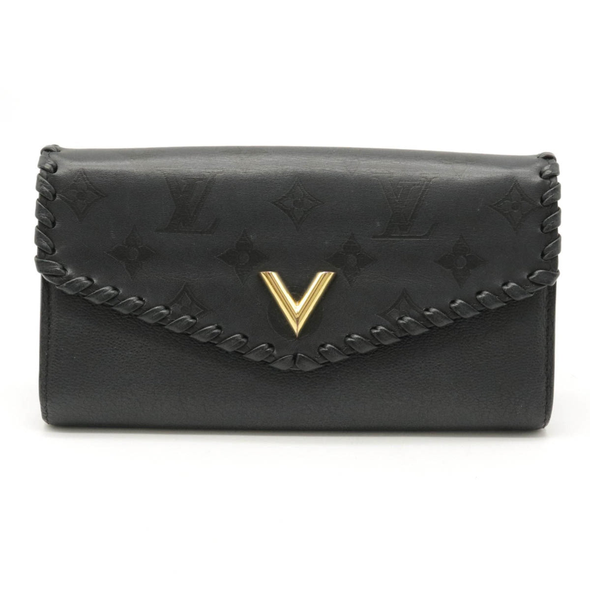Louis Vuitton Black Leather  wallet accessories