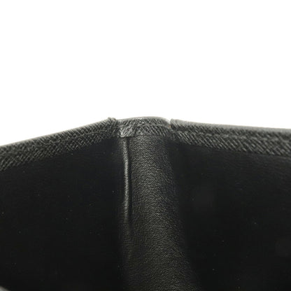 Louis Vuitton Black Leather PORTEFEUILLE MULTIPLE wallet accessories