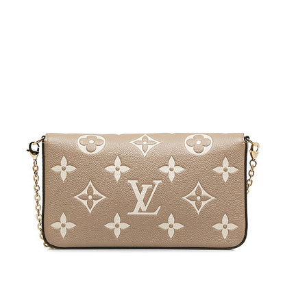 Louis Vuitton Monogram Empreinte Pochette Felice Chain Pouch M82480
