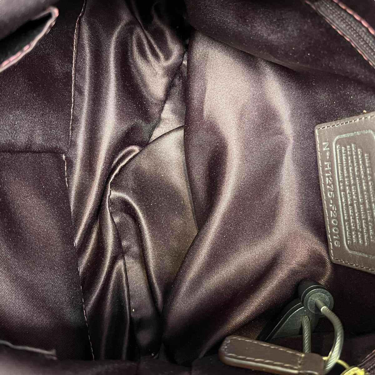 Handbag Designer By Coach In Brown & Tan, Size:Medium